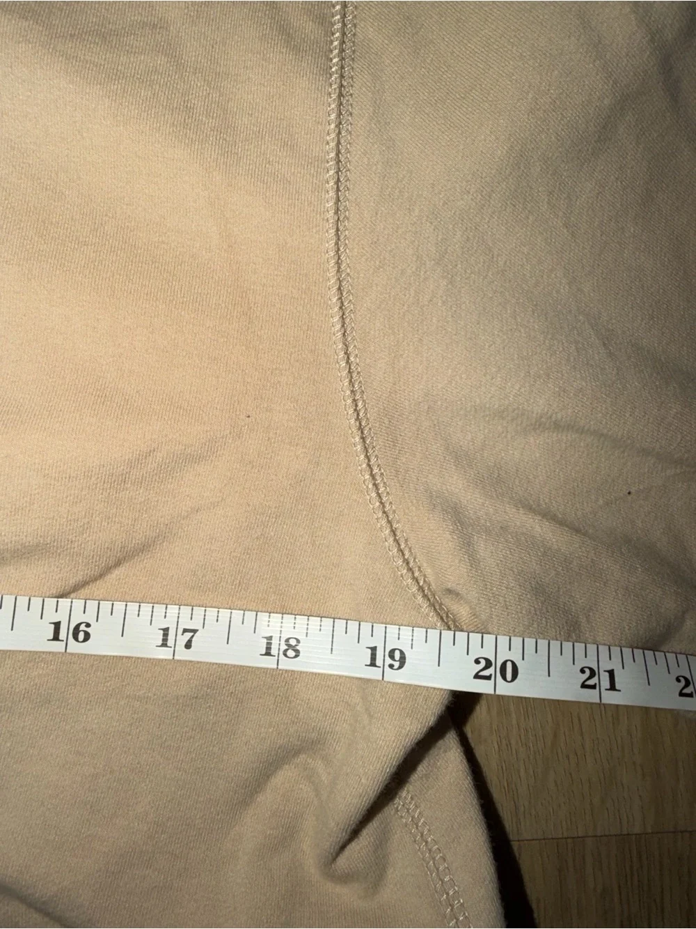Lord & Taylor Light Beige Hooded Zip Jacket